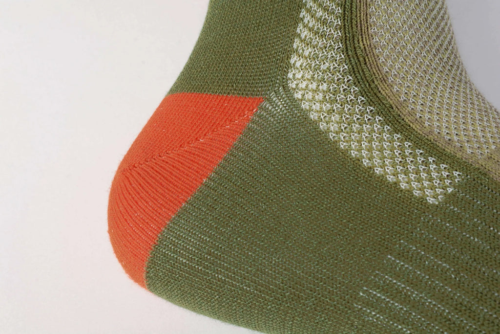 MBO AS10 Blaze antibacterial socks - terracotta