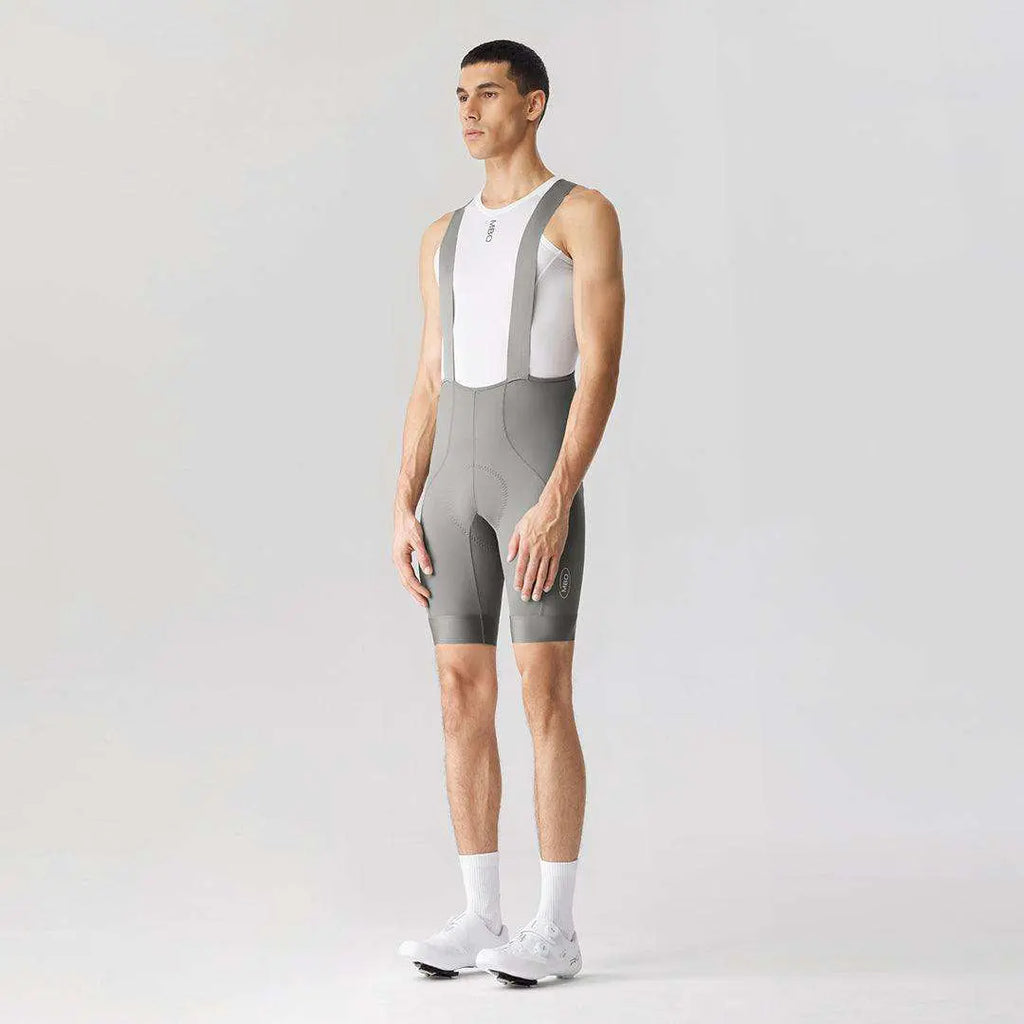 MBO Men's Prime Bib Shorts T101 - smokey grey