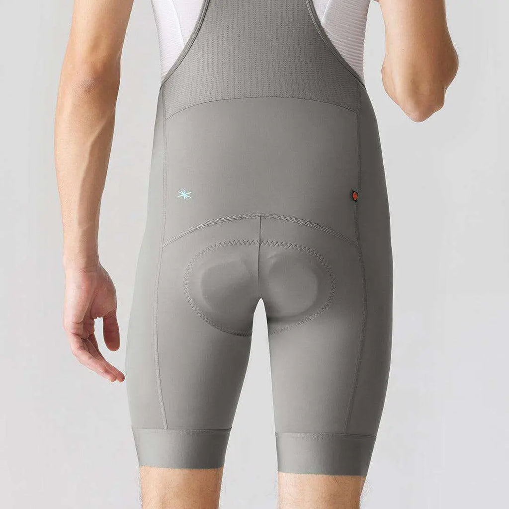 MBO Men's Prime Bib Shorts T101 - smokey grey