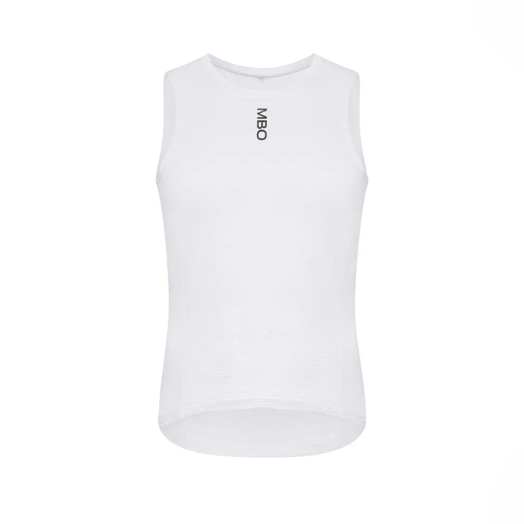 MBO Men's Training Sleeveless Base Layer B120 - White