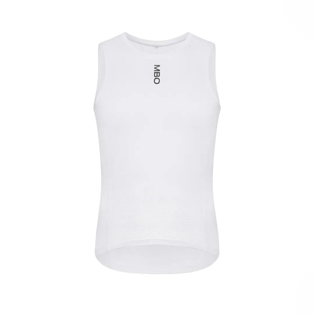 MBO Men's Training Sleeveless Base Layer B120 - White