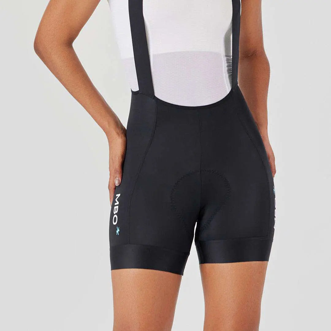 MBO Women's Prime Ultra Bib Shorts T113 - black